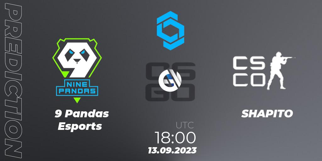 9 Pandas Esports - SHAPITO: прогноз. 13.09.23, CS2 (CS:GO), CCT East Europe Series #2