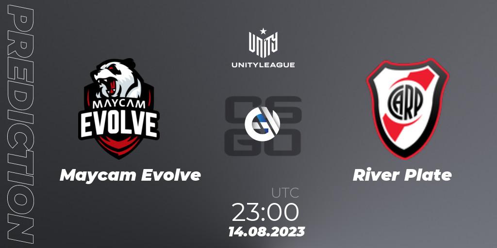 Maycam Evolve - River Plate: прогноз. 14.08.2023 at 23:00, Counter-Strike (CS2), LVP Unity League Argentina 2023