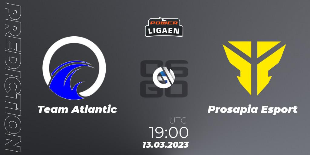 Team Atlantic - Prosapia Esport: прогноз. 13.03.23, CS2 (CS:GO), Dust2.dk Ligaen Season 22