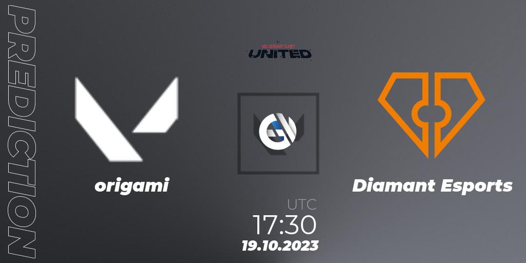 ESC Gaming - Diamant Esports: прогноз. 18.10.2023 at 15:00, VALORANT, VALORANT East: United: Season 2: Stage 3 - League