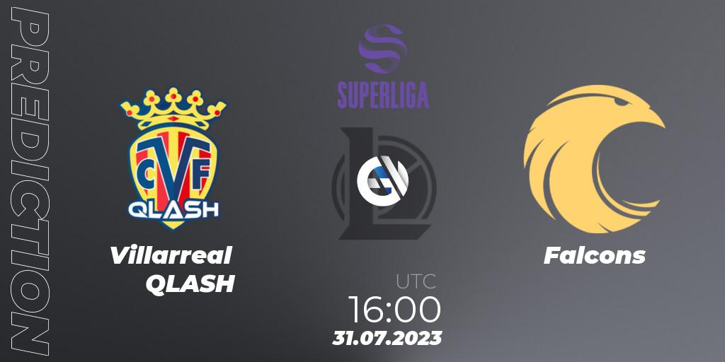 Villarreal QLASH - Falcons: прогноз. 31.07.2023 at 16:00, LoL, LVP Superliga 2nd Division 2023 Summer