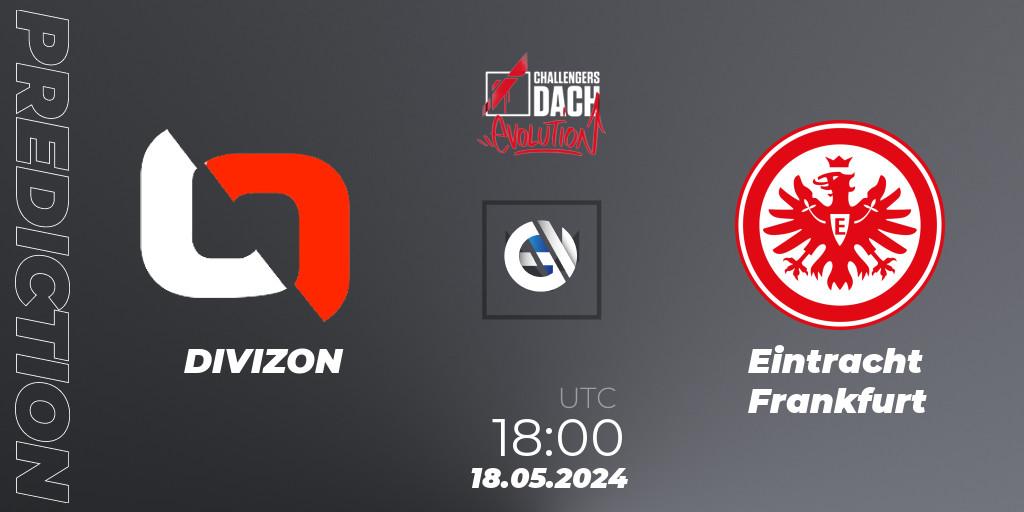 DIVIZON - Eintracht Frankfurt: прогноз. 18.05.2024 at 18:00, VALORANT, VALORANT Challengers 2024 DACH: Evolution Split 2
