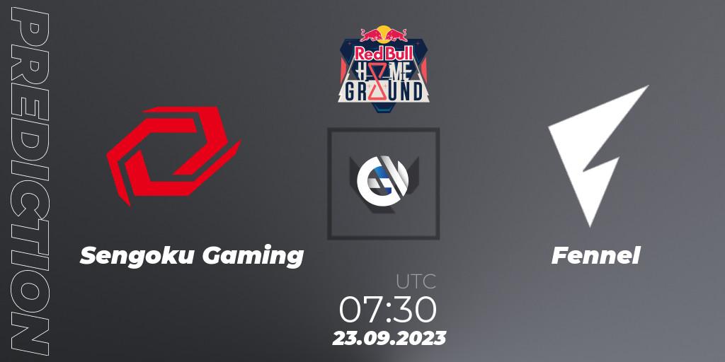 Sengoku Gaming - Fennel: прогноз. 23.09.2023 at 10:30, VALORANT, Red Bull Home Ground #4 - Japanese Qualifier