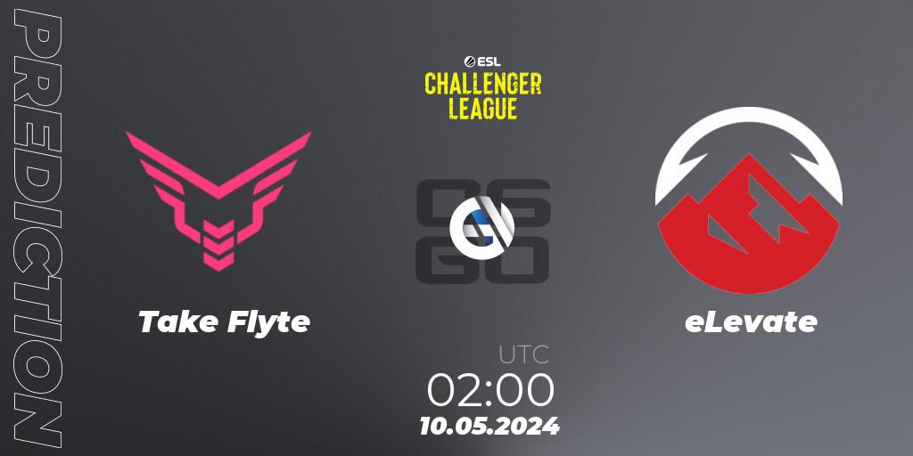 Take Flyte - eLevate: прогноз. 15.05.2024 at 00:00, Counter-Strike (CS2), ESL Challenger League Season 47: North America