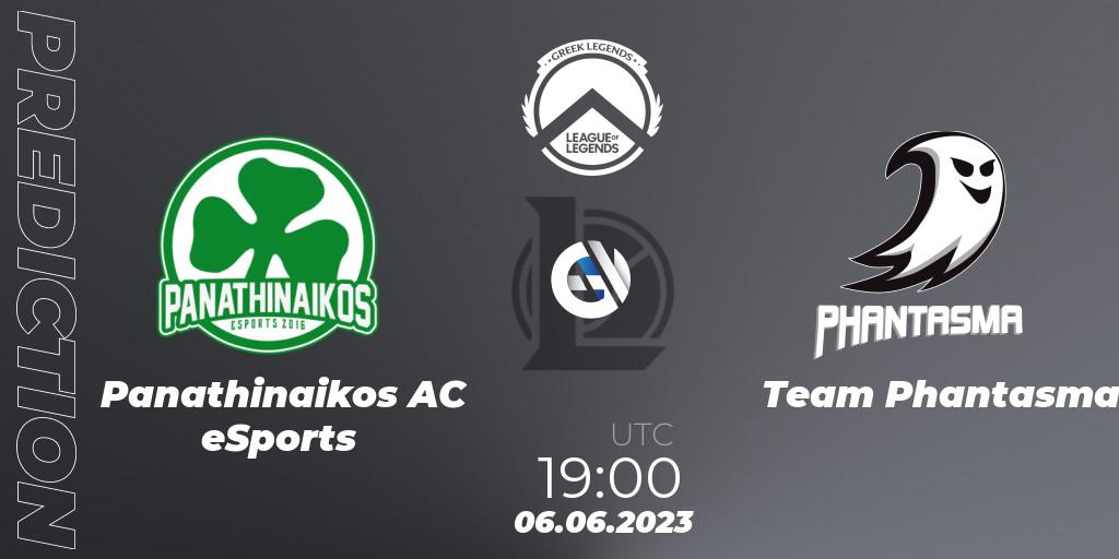 Panathinaikos AC eSports - Team Phantasma: прогноз. 06.06.2023 at 19:00, LoL, Greek Legends League Summer 2023