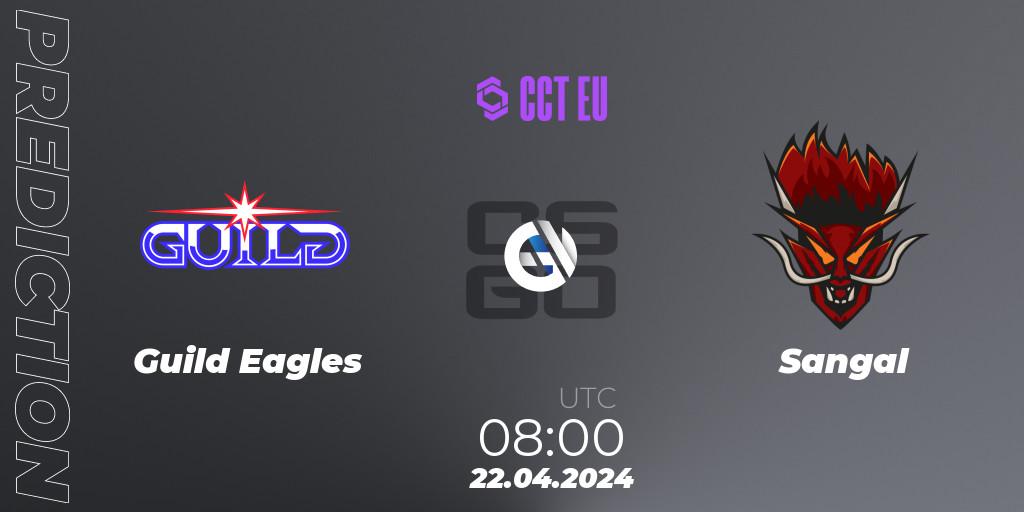 Guild Eagles - Sangal: прогноз. 22.04.2024 at 08:00, Counter-Strike (CS2), CCT Season 2 Europe Series 1
