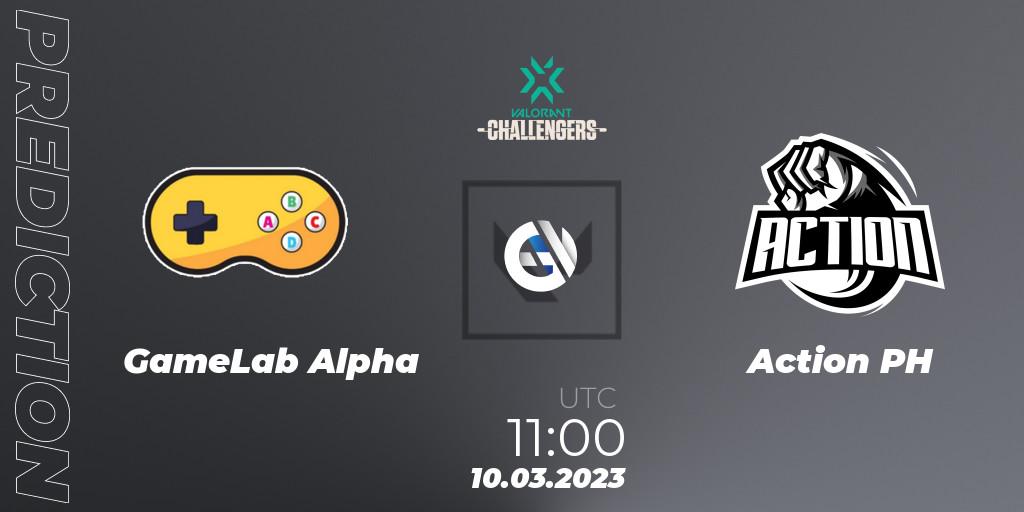 GameLab Alpha - Action PH: прогноз. 10.03.23, VALORANT, VALORANT Challengers 2023: Philippines Split 1