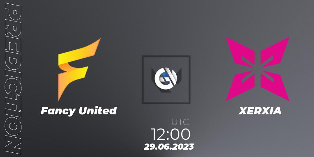 Fancy United - XERXIA: прогноз. 29.06.23, VALORANT, VALORANT Challengers Ascension 2023: Pacific - Group Stage