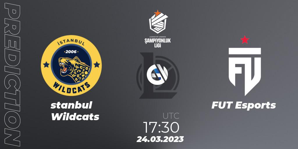 İstanbul Wildcats - FUT Esports: прогноз. 24.03.23, LoL, TCL Winter 2023 - Playoffs