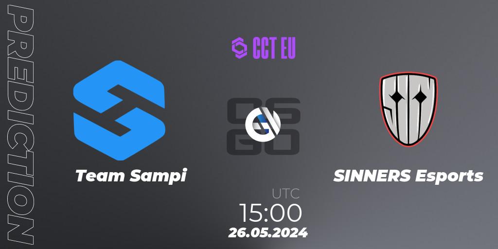 Team Sampi - SINNERS Esports: прогноз. 26.05.2024 at 15:00, Counter-Strike (CS2), CCT Season 2 Europe Series 4