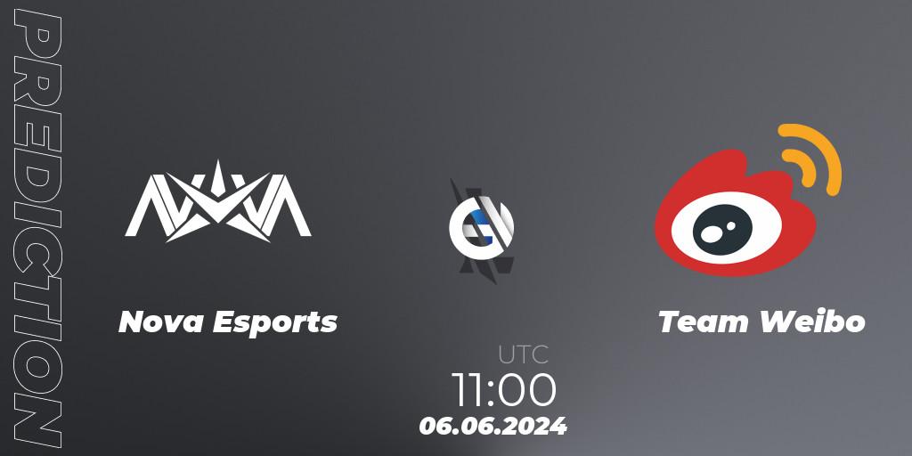 Nova Esports - Team Weibo: прогноз. 06.06.2024 at 11:00, Wild Rift, Wild Rift Super League Summer 2024 - 5v5 Tournament Group Stage