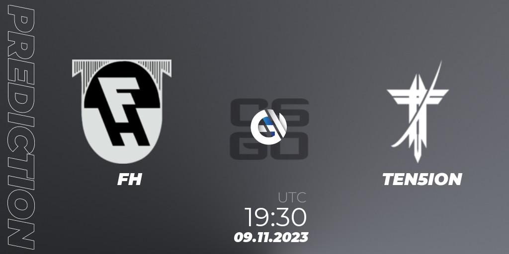 FH - TEN5ION: прогноз. 09.11.23, CS2 (CS:GO), Icelandic Esports League Season 8: Regular Season