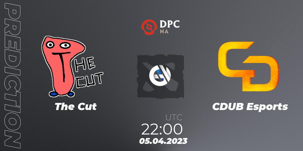 The Cut - CDUB Esports: прогноз. 05.04.23, Dota 2, DPC 2023 Tour 2: NA Division II (Lower)