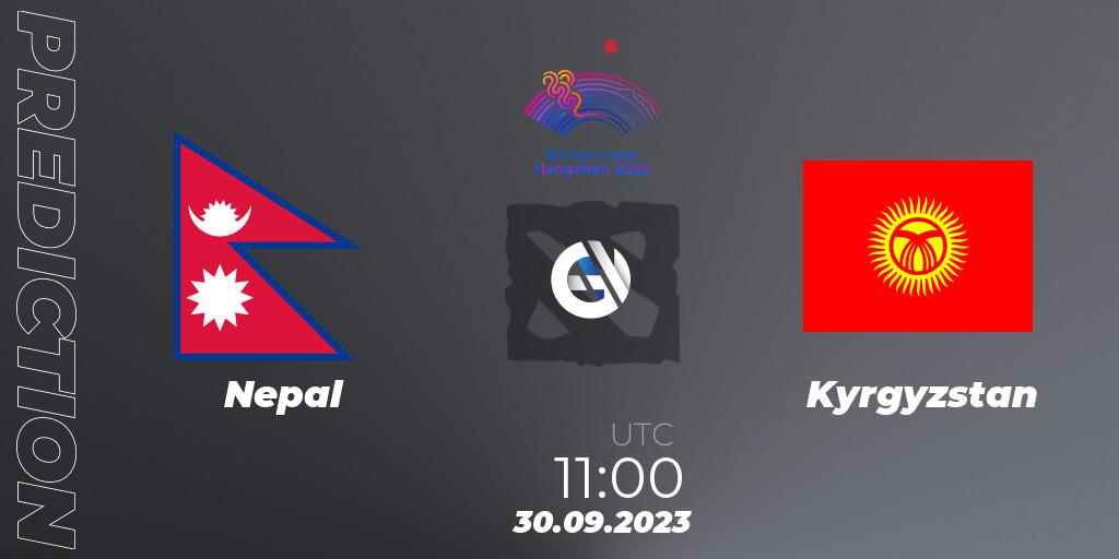 Nepal - Kyrgyzstan: прогноз. 30.09.2023 at 11:00, Dota 2, 2022 Asian Games