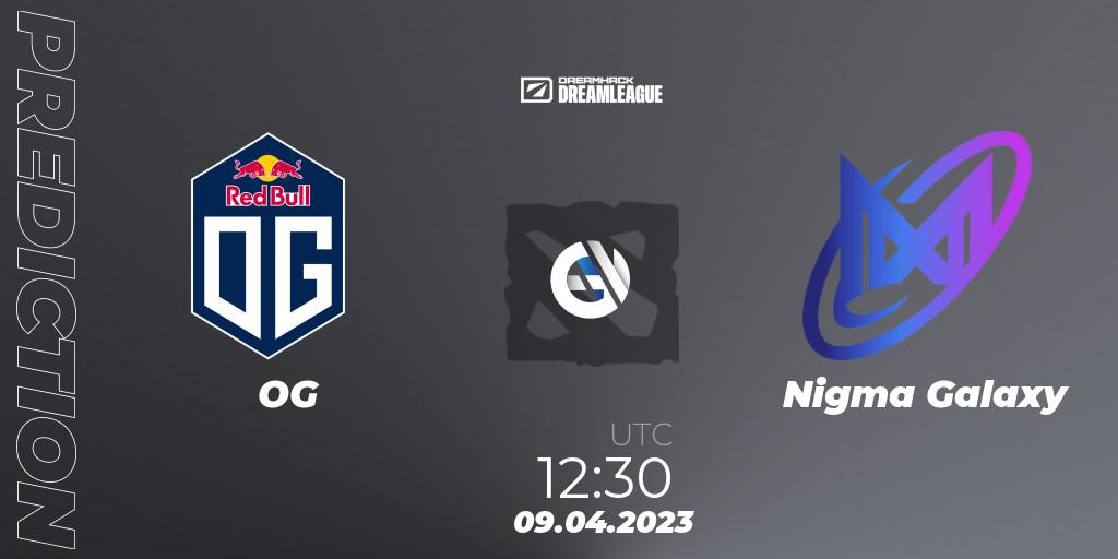 OG - Nigma Galaxy: прогноз. 09.04.23, Dota 2, DreamLeague Season 19 - Group Stage 1