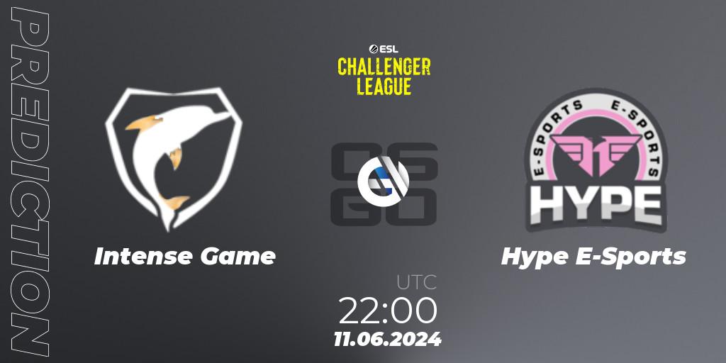 Intense Game - Hype E-Sports: прогноз. 11.06.2024 at 22:00, Counter-Strike (CS2), ESL Challenger League Season 47 Relegation: South America