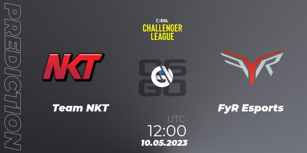Team NKT - FyR Esports: прогноз. 15.05.2023 at 12:00, Counter-Strike (CS2), ESL Challenger League Season 45: Asia-Pacific