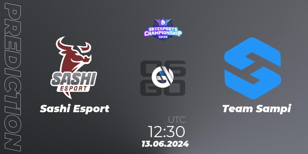 Sashi Esport - Team Sampi: прогноз. 13.06.2024 at 12:45, Counter-Strike (CS2), Skyesports Championship 2024: European Qualifier