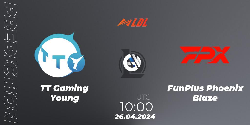 TT Gaming Young - FunPlus Phoenix Blaze: прогноз. 26.04.24, LoL, LDL 2024 - Stage 2
