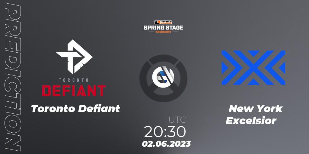 Toronto Defiant - New York Excelsior: прогноз. 02.06.2023 at 20:50, Overwatch, OWL Stage Knockouts Spring 2023