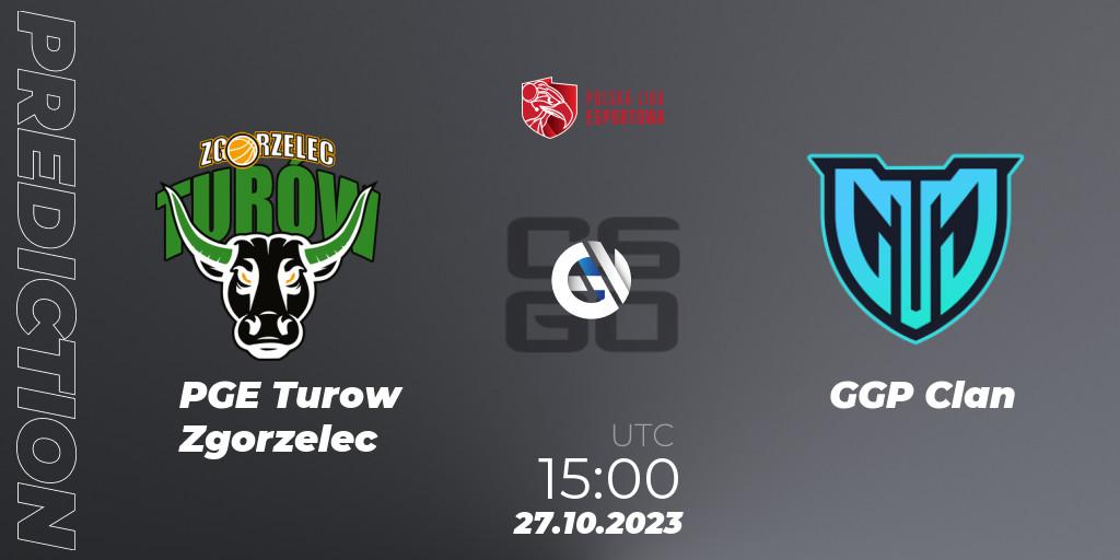 PGE Turow Zgorzelec - GGP Clan: прогноз. 27.10.23, CS2 (CS:GO), Polska Liga Esportowa 2023: Split #3