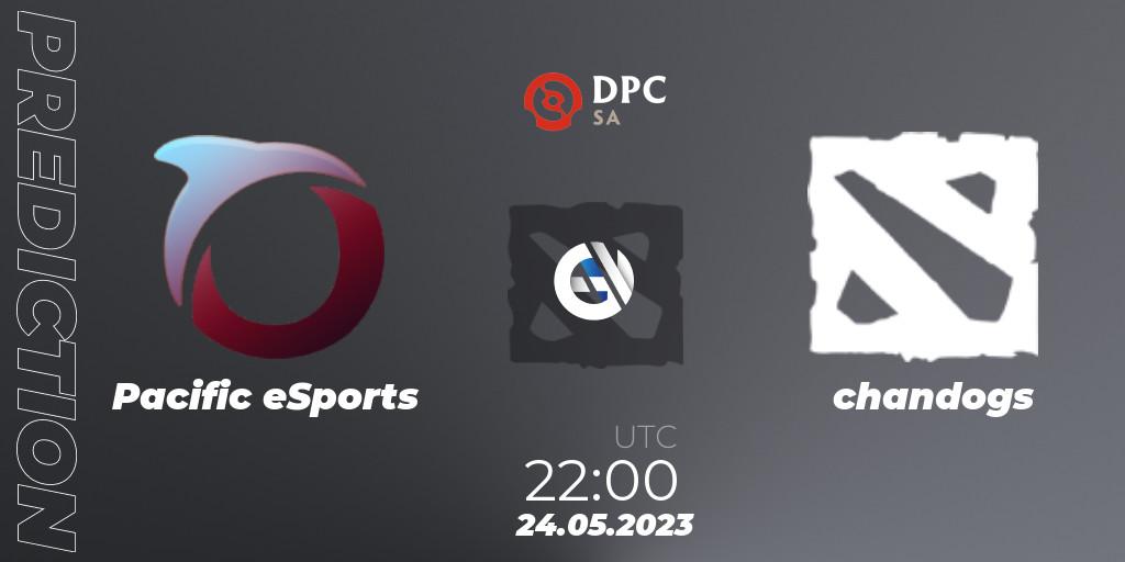 Pacific eSports - chandogs: прогноз. 24.05.2023 at 19:00, Dota 2, DPC 2023 Tour 3: SA Closed Qualifier