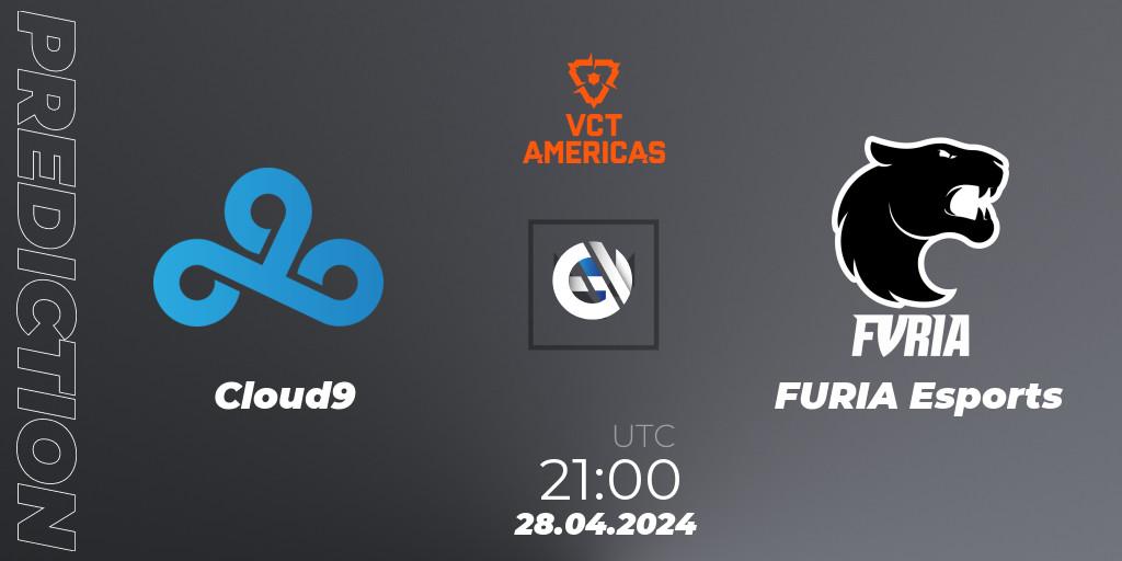 Cloud9 - FURIA Esports: прогноз. 28.04.2024 at 21:00, VALORANT, VALORANT Champions Tour 2024: Americas League - Stage 1 - Group Stage