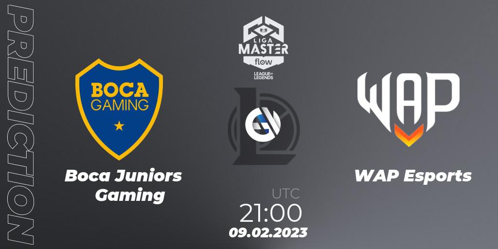 Boca Juniors Gaming - WAP Esports: прогноз. 09.02.23, LoL, Liga Master Opening 2023 - Group Stage