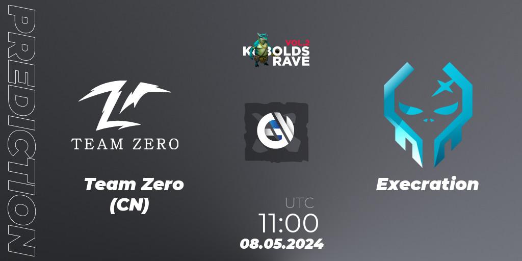 Team Zero (CN) - Execration: прогноз. 08.05.2024 at 11:00, Dota 2, Cringe Station Kobolds Rave 2