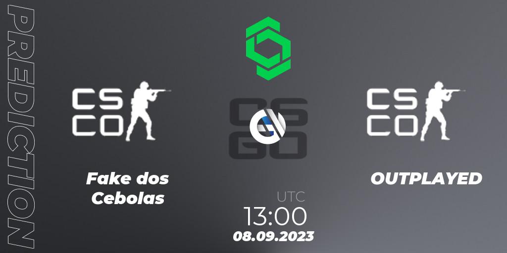 Fake dos Cebolas - OUTPLAYED: прогноз. 08.09.2023 at 13:00, Counter-Strike (CS2), CCT South America Series #11: Closed Qualifier
