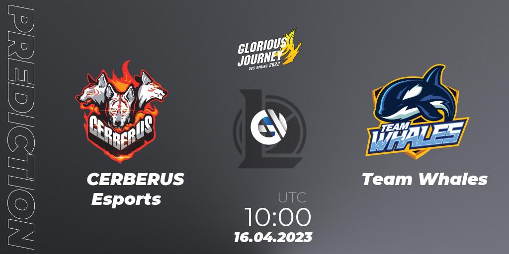 CERBERUS Esports - Team Whales: прогноз. 16.04.2023 at 10:00, LoL, VCS Spring 2023 - Playoffs