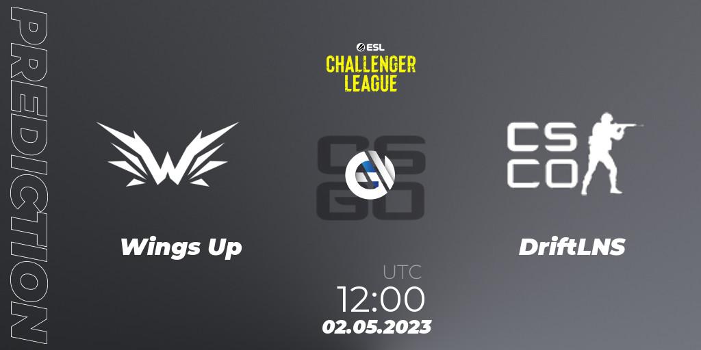 Wings Up - DriftLNS: прогноз. 02.05.2023 at 12:00, Counter-Strike (CS2), ESL Challenger League Season 45: Asia-Pacific
