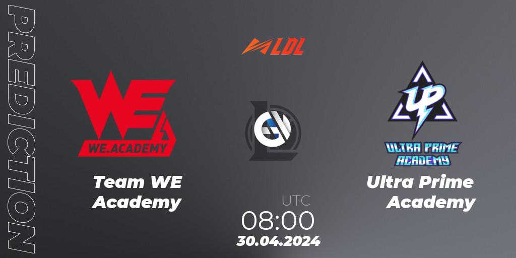 Team WE Academy - Ultra Prime Academy: прогноз. 30.04.24, LoL, LDL 2024 - Stage 2