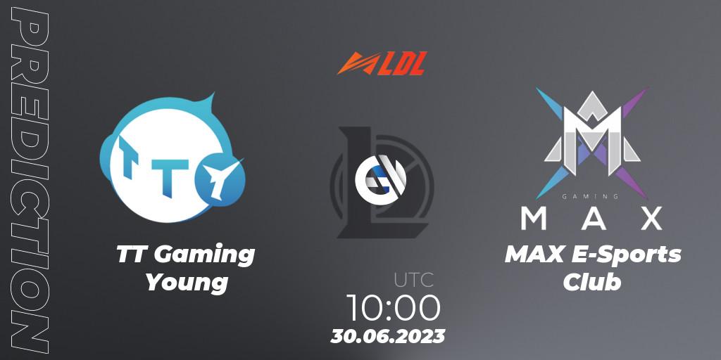 TT Gaming Young - MAX E-Sports Club: прогноз. 30.06.2023 at 10:00, LoL, LDL 2023 - Regular Season - Stage 3