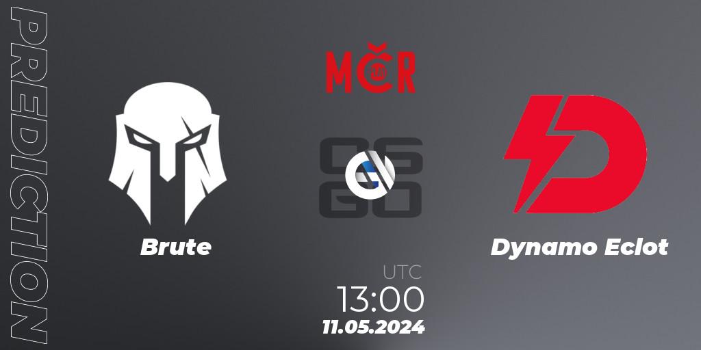 Brute - Dynamo Eclot: прогноз. 11.05.2024 at 13:00, Counter-Strike (CS2), Tipsport Cup Spring 2024: Closed Qualifier