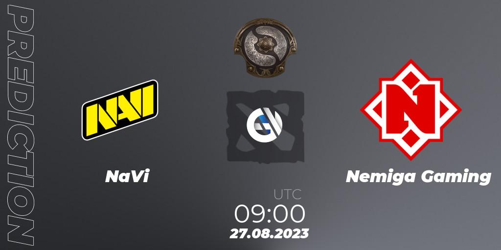 NaVi - Nemiga Gaming: прогноз. 22.08.2023 at 08:56, Dota 2, The International 2023 - Eastern Europe Qualifier