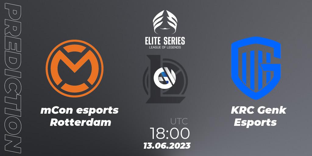 mCon esports Rotterdam - KRC Genk Esports: прогноз. 13.06.23, LoL, Elite Series Summer 2023