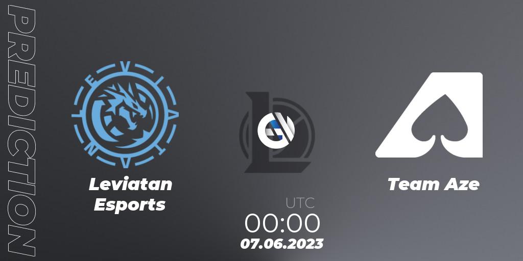 Leviatan Esports - Team Aze: прогноз. 07.06.23, LoL, LLA Closing 2023 - Group Stage