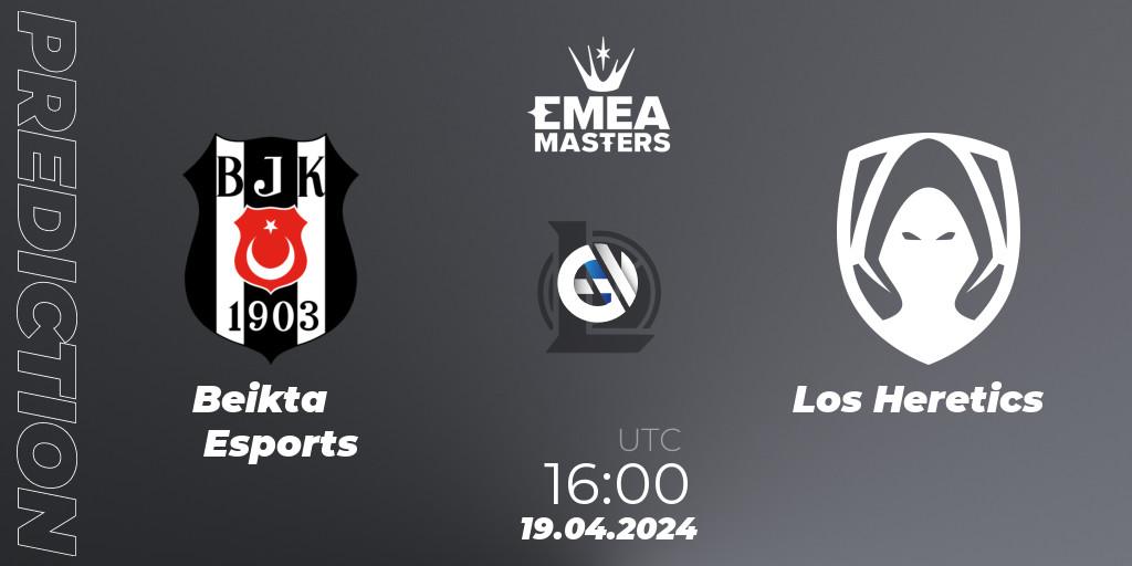 Beşiktaş Esports - Los Heretics: прогноз. 19.04.2024 at 16:00, LoL, EMEA Masters Spring 2024 - Group Stage