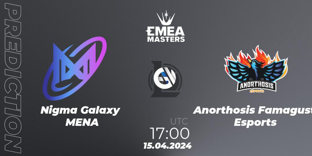 Nigma Galaxy MENA - Anorthosis Famagusta Esports: прогноз. 15.04.24, LoL, EMEA Masters Spring 2024 - Play-In