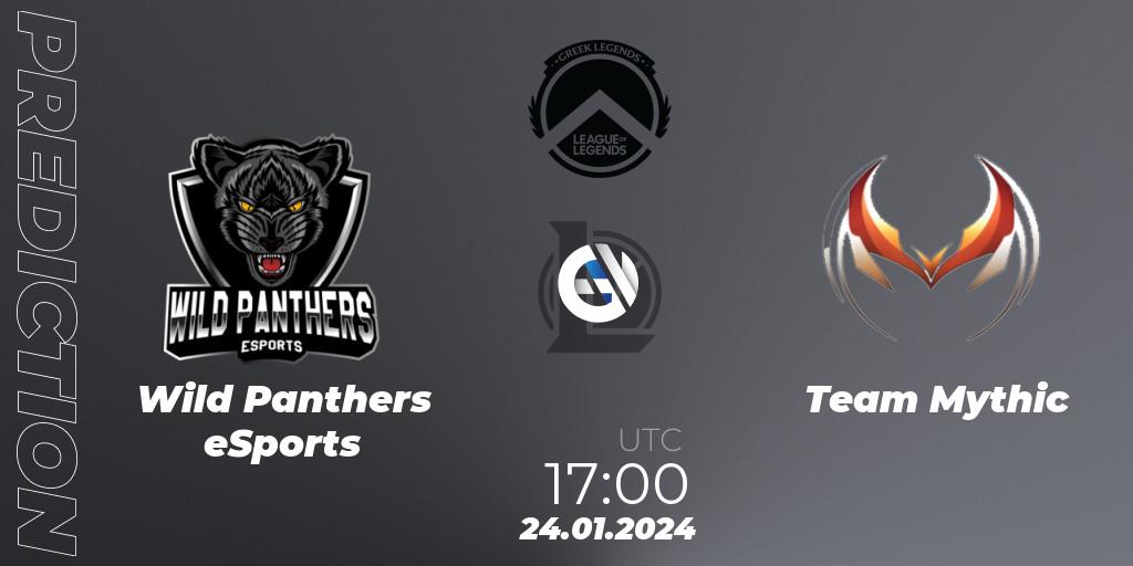 Wild Panthers eSports - Team Mythic: прогноз. 24.01.2024 at 17:00, LoL, GLL Spring 2024