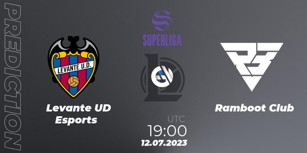 Levante UD Esports - Ramboot Club: прогноз. 12.07.2023 at 18:00, LoL, LVP Superliga 2nd Division 2023 Summer