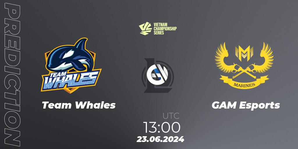 Team Whales - GAM Esports: прогноз. 19.07.2024 at 13:00, LoL, VCS Summer 2024 - Group Stage