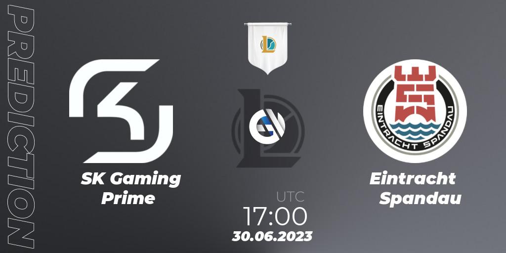 SK Gaming Prime - Eintracht Spandau: прогноз. 30.06.2023 at 17:00, LoL, Prime League Summer 2023 - Group Stage
