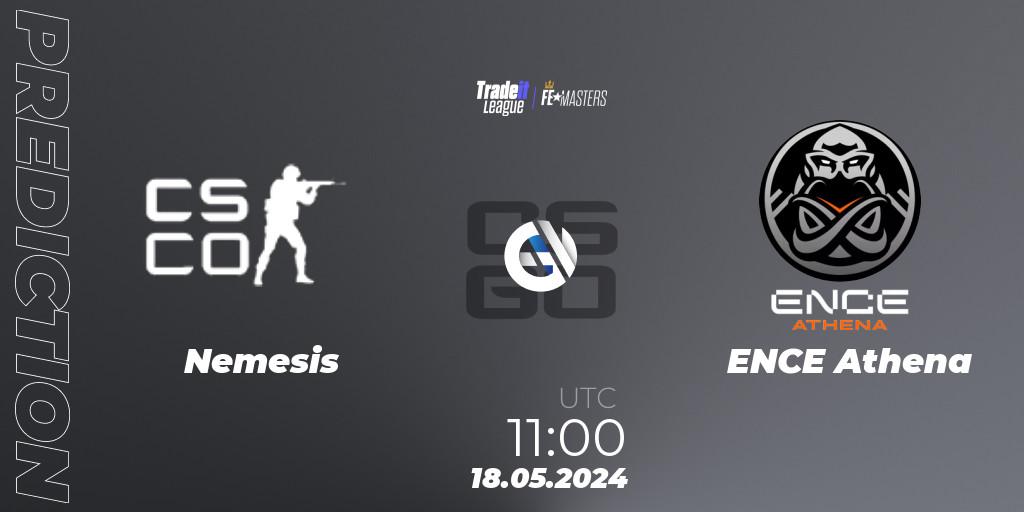 Nemesis - ENCE Athena: прогноз. 18.05.2024 at 11:00, Counter-Strike (CS2), Tradeit League FE Masters #3