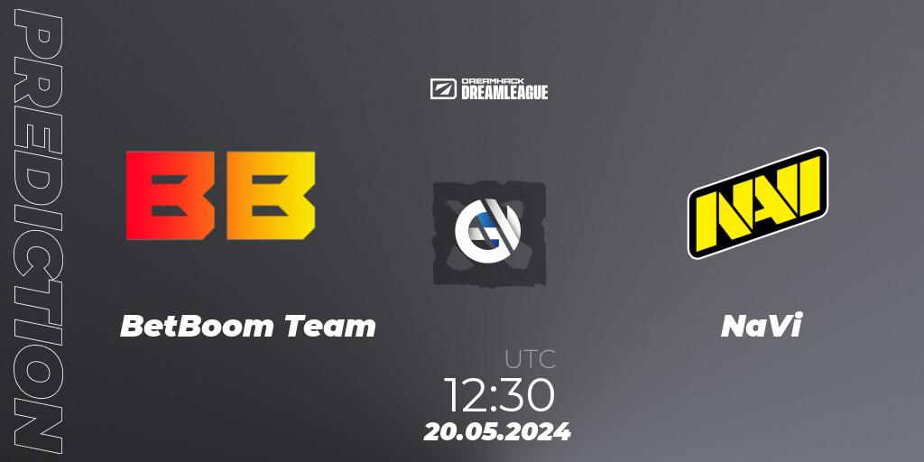 BetBoom Team - NaVi: прогноз. 20.05.2024 at 13:20, Dota 2, DreamLeague Season 23