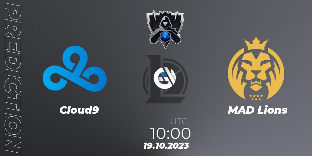 Cloud9 - MAD Lions: прогноз. 19.10.23, LoL, Worlds 2023 LoL - Group Stage