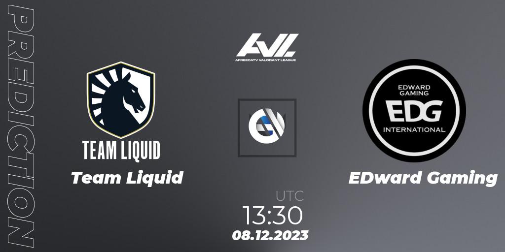 Team Liquid - EDward Gaming: прогноз. 08.12.23, VALORANT, AfreecaTV VALORANT LEAGUE