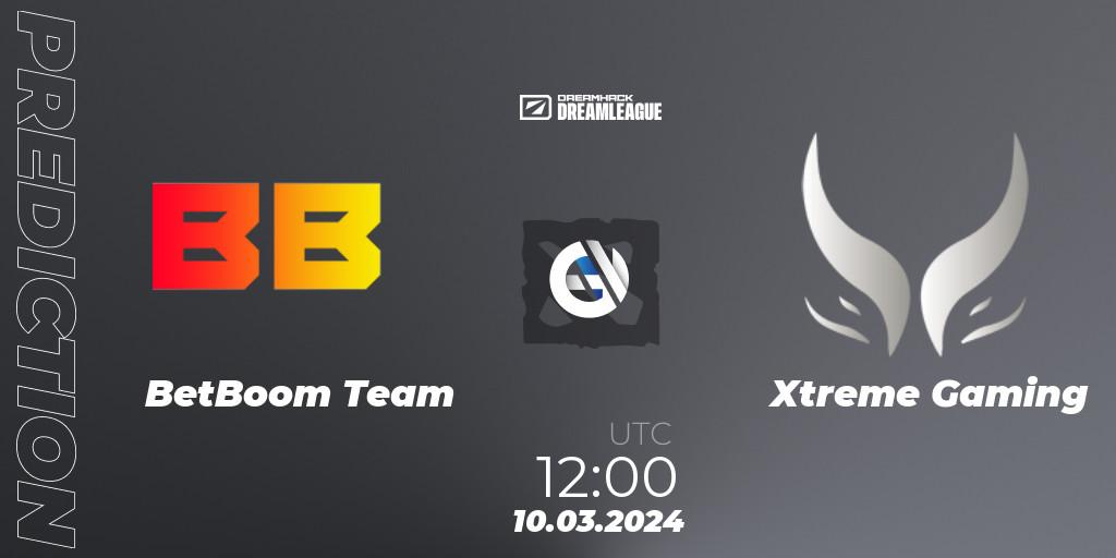BetBoom Team - Xtreme Gaming: прогноз. 10.03.2024 at 11:55, Dota 2, DreamLeague Season 22