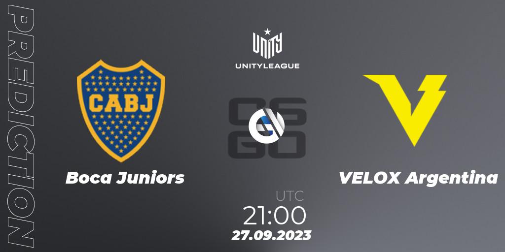 Boca Juniors - VELOX Argentina: прогноз. 02.10.23, CS2 (CS:GO), LVP Unity League Argentina 2023